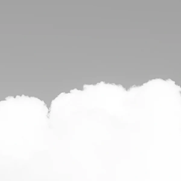 A cloud edge against grey sky, close up, with no grain.